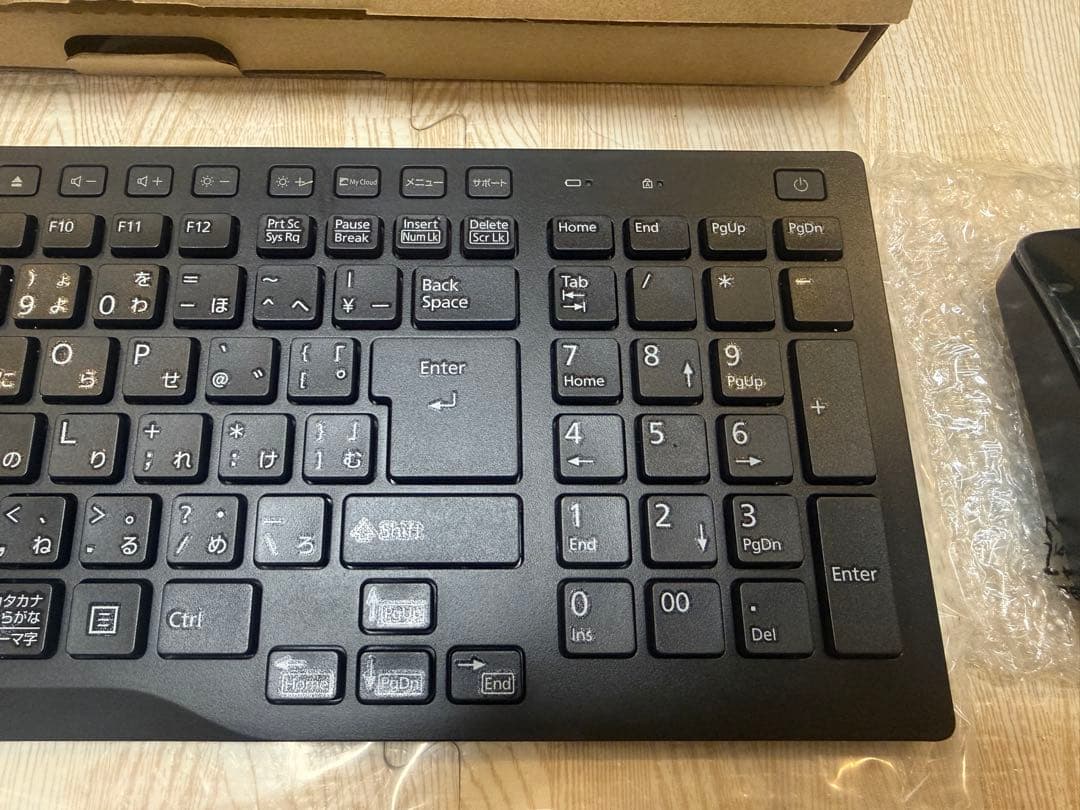 のりさん　富士通　ワイヤレスキーボード&マウス 2セット