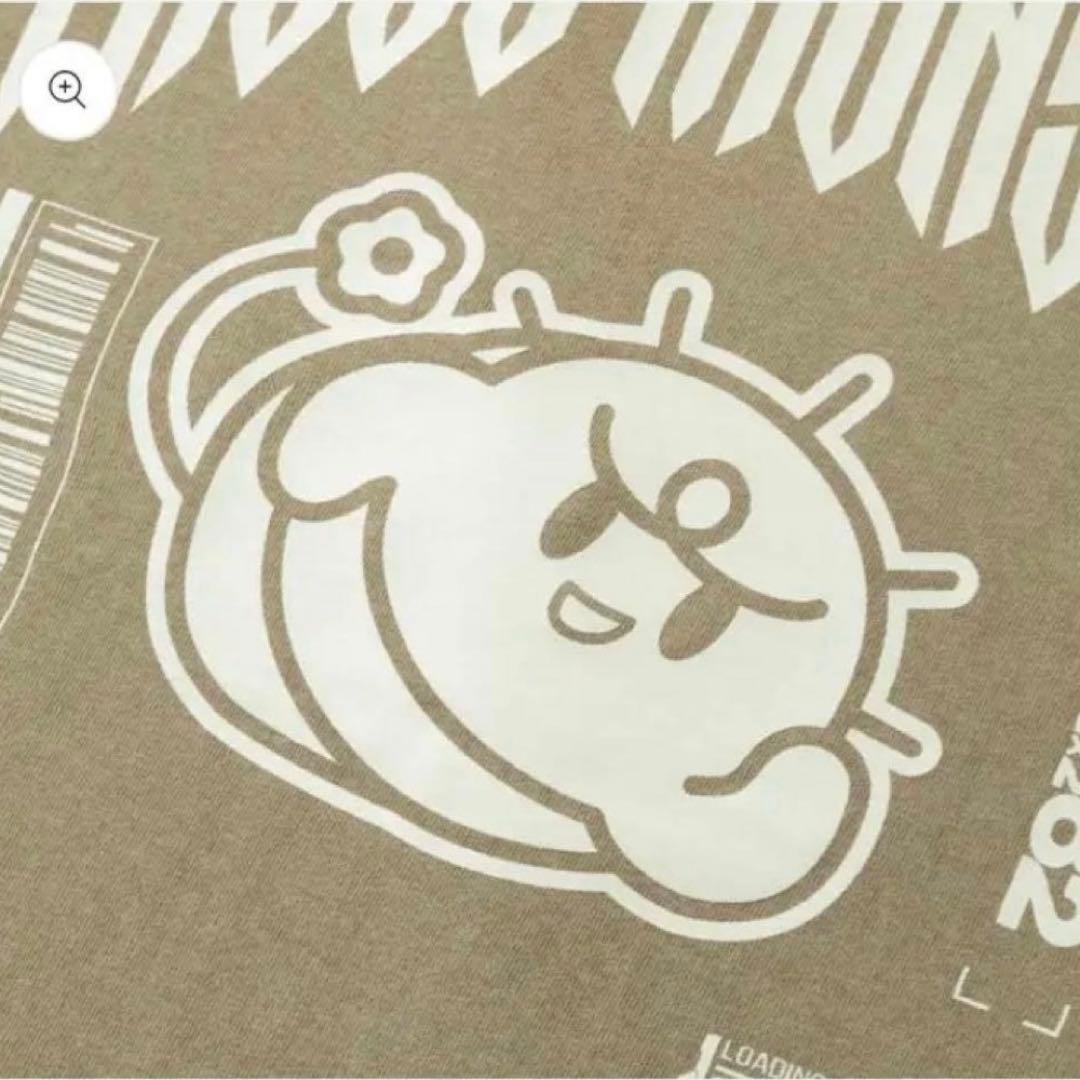 ぐちつぼ TROLL MONSTER TEE ACID KHAKI Mサイズ