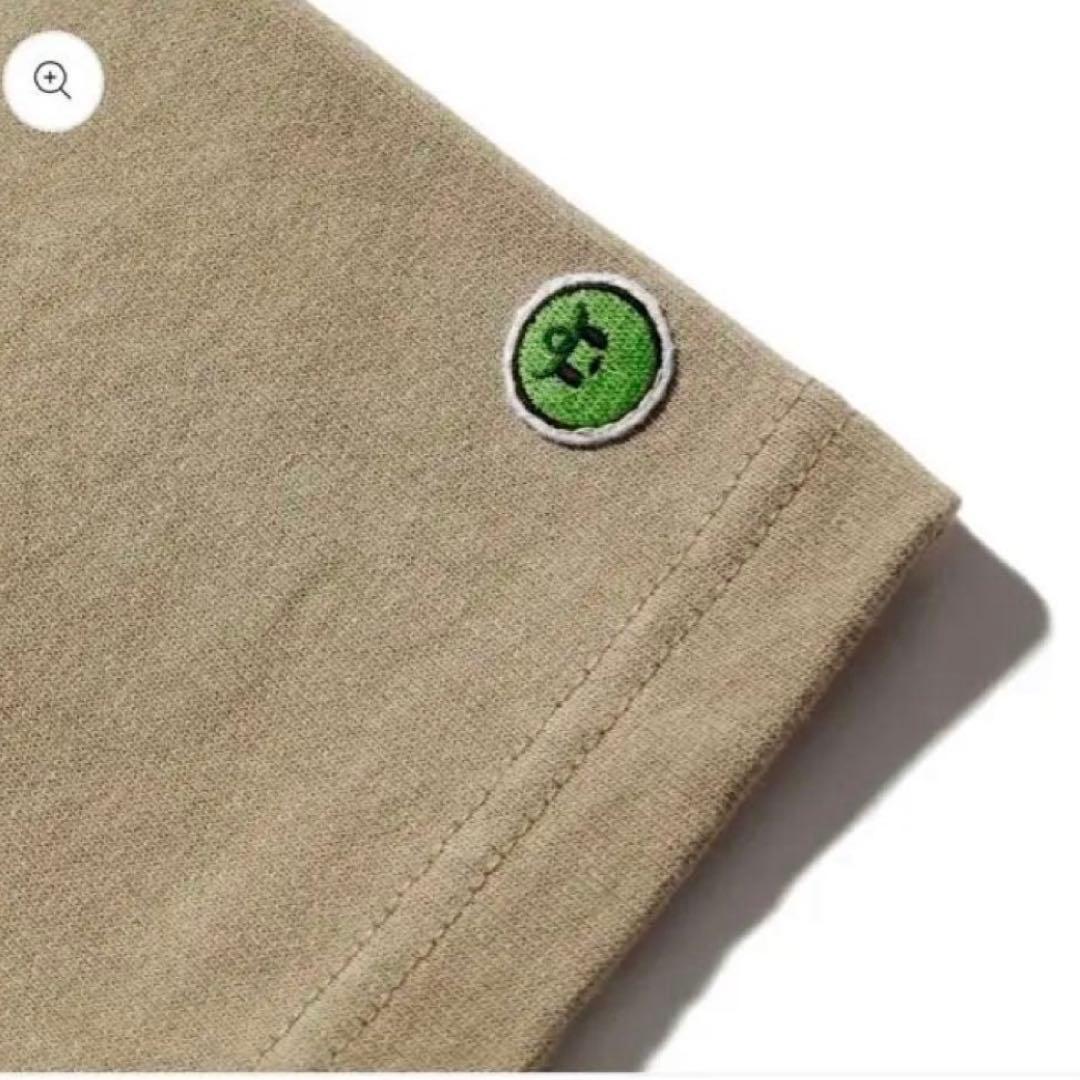 ぐちつぼ TROLL MONSTER TEE ACID KHAKI Mサイズ