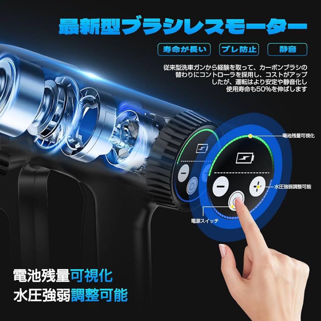 高圧洗浄機 コードレス 21V