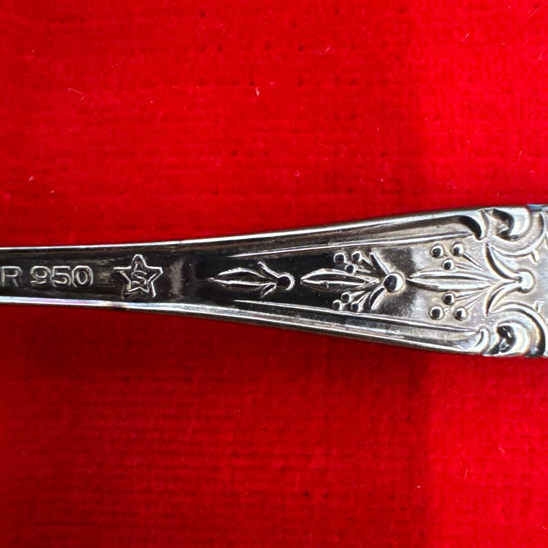 シルバースプーン 木箱付き　SV950