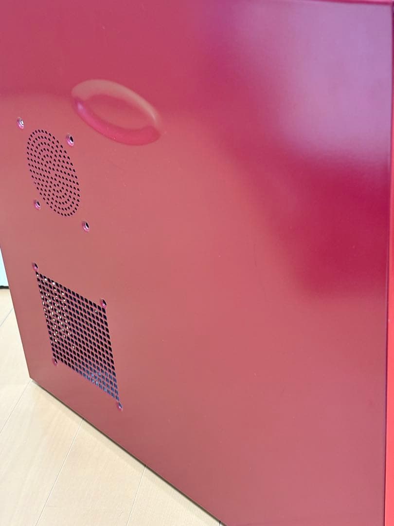 Faith パソコンケース PCケース 赤 レッド Red