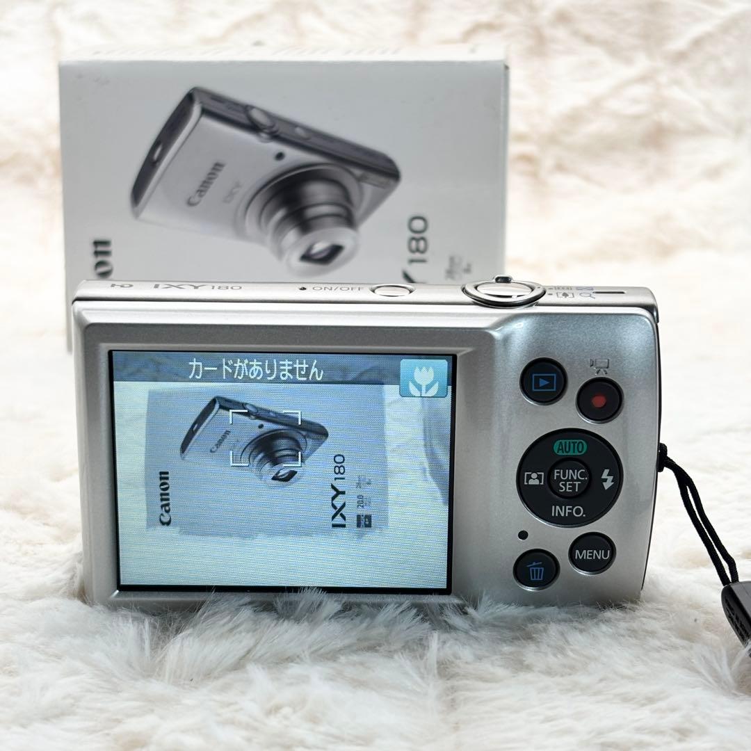 ほぼ新品✨ Canon IXY 180 シルバー