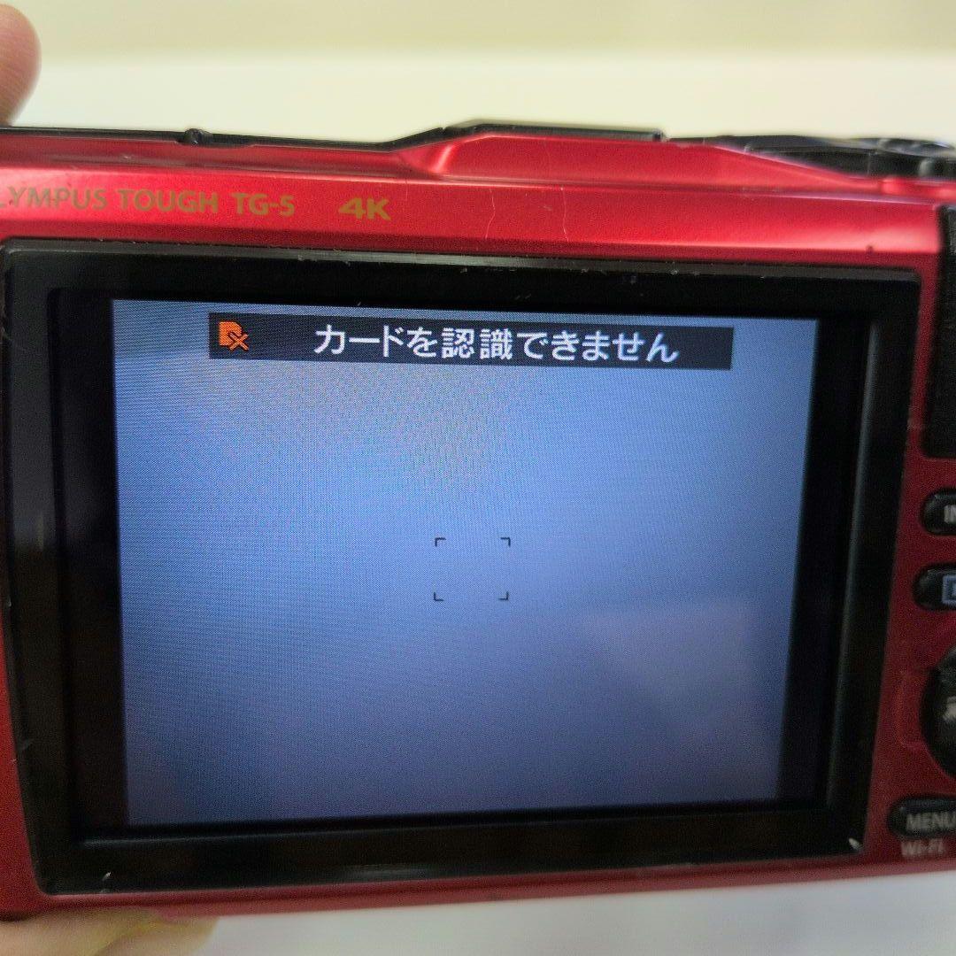 OLYMPUS Tough TG-5 レッド 本体 ジャンク品