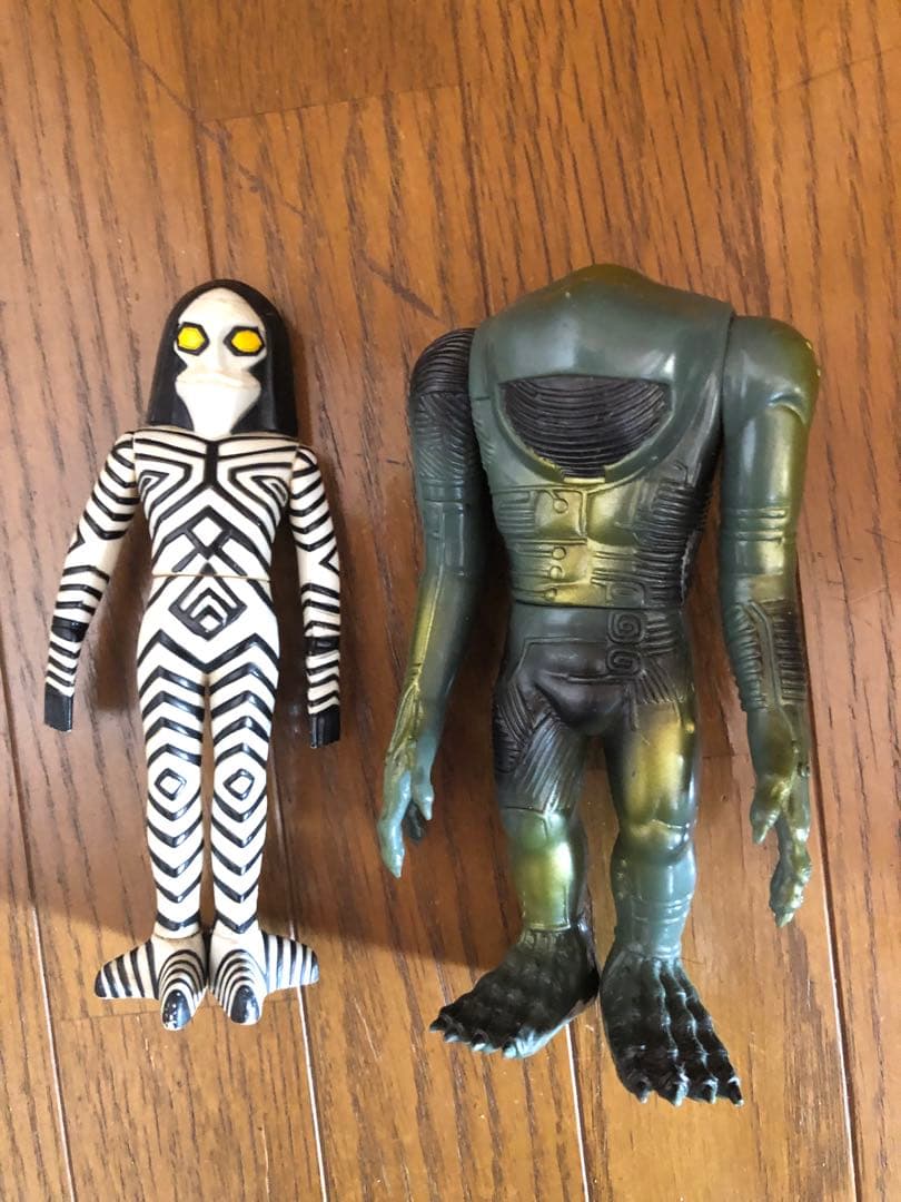 ウルトラマン パワードモンスター ソフビ パワードドラコ サイコバルタン