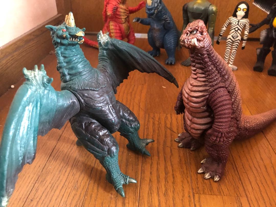 ウルトラマン パワードモンスター ソフビ パワードドラコ サイコバルタン