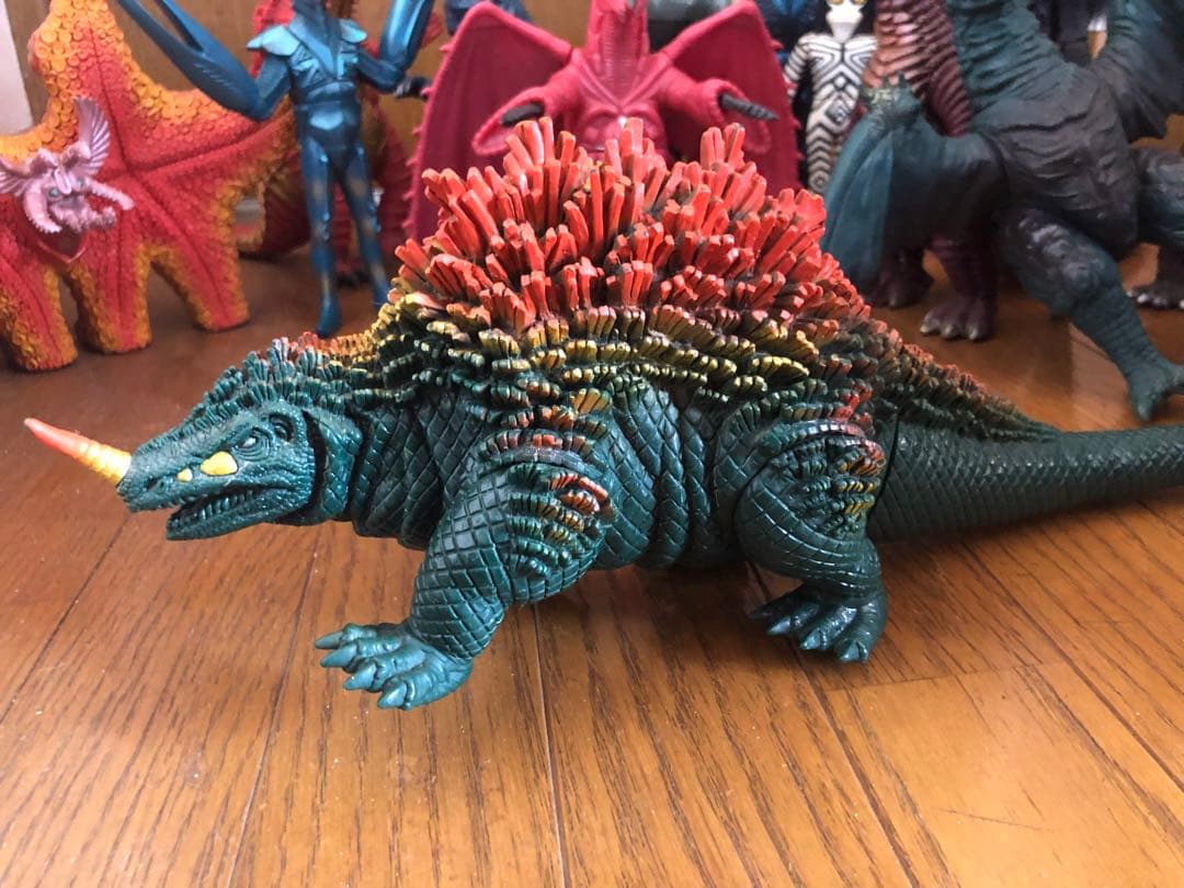 ウルトラマン パワードモンスター ソフビ パワードドラコ サイコバルタン