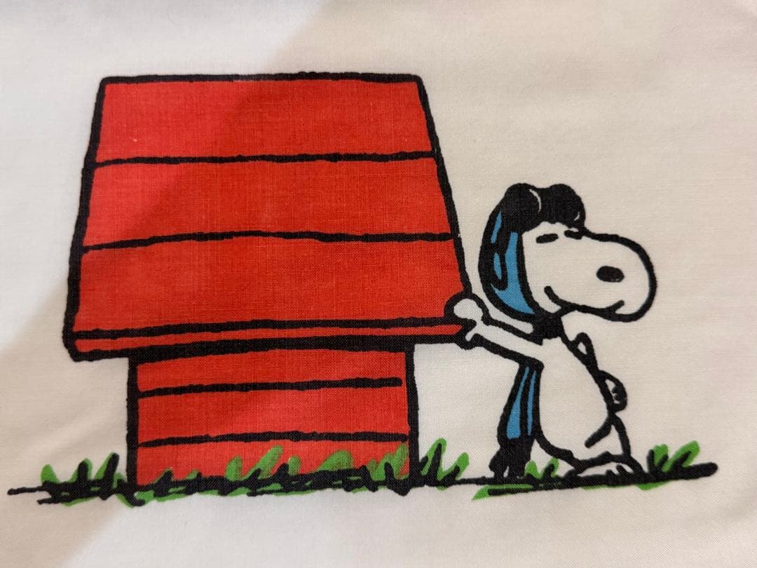 【人気柄】スヌーピーヴィンテージツインフィットシーツ/野球柄
