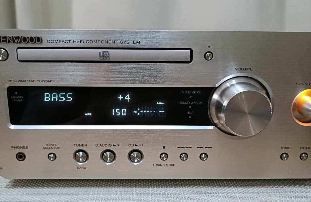KENWOOD R-K711 CDレシーバー　 純正リモコン、取説付属　完動品