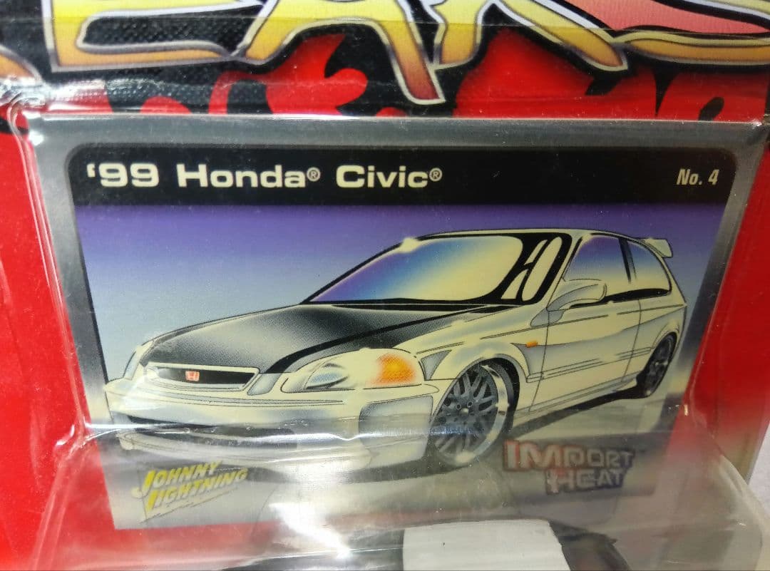 Johnny Lightning　'99 Honda Civic 　ミニカー
