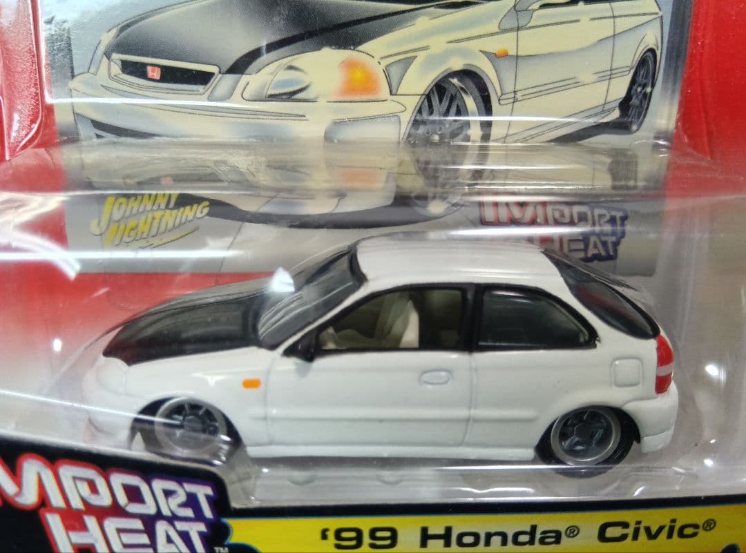 Johnny Lightning　'99 Honda Civic 　ミニカー