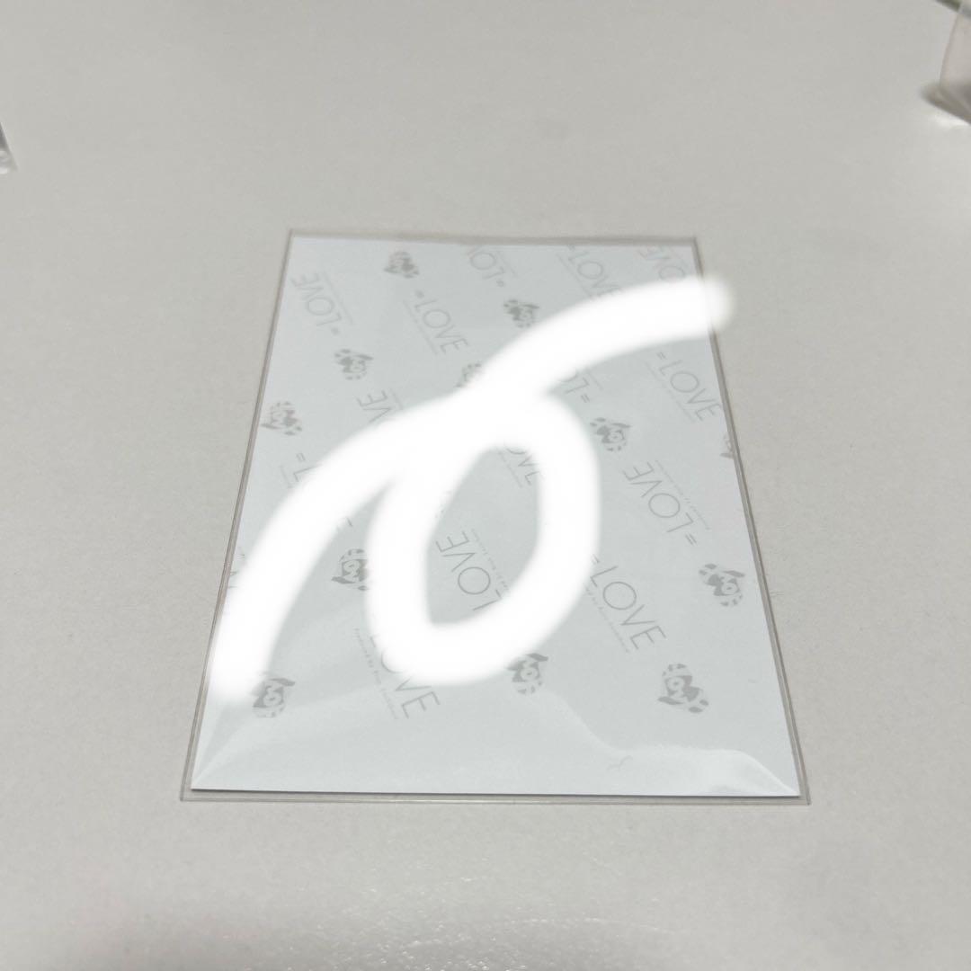 音嶋莉沙 直筆 生写真