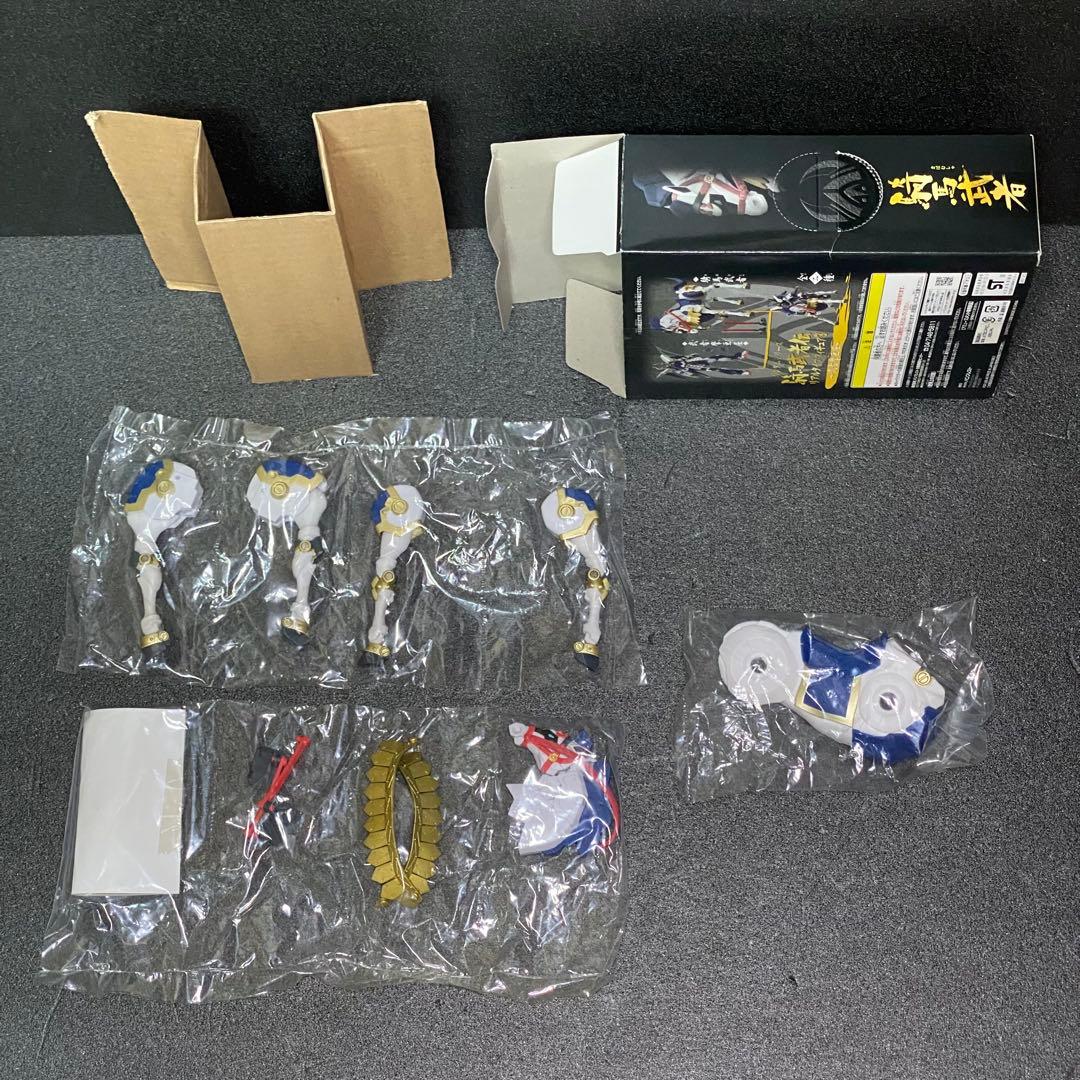未開封 武者摩亜屈 騎馬武者 リアルタイプフィギュア3 組立式 武者頑駄無摩亜屈