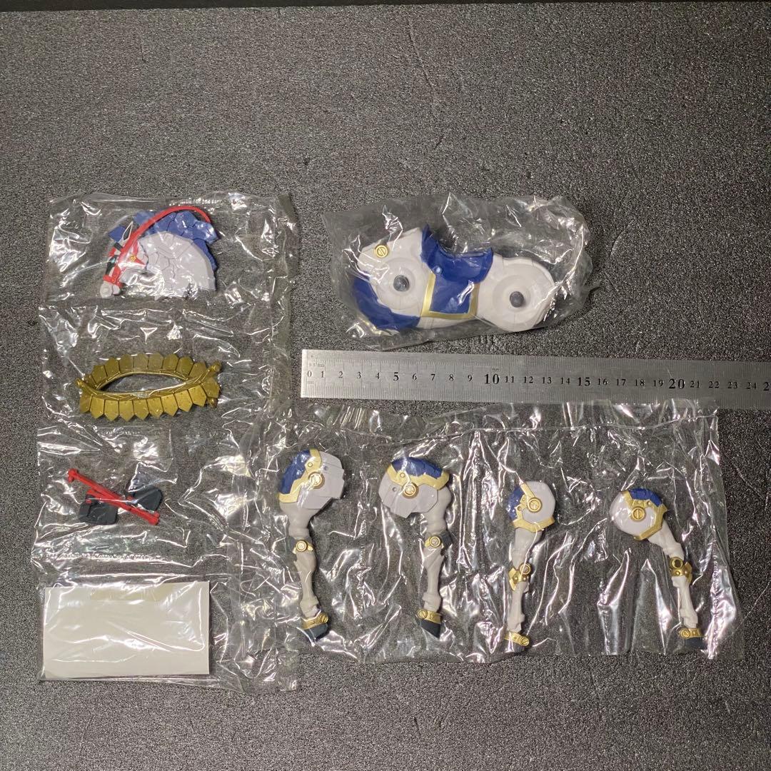 未開封 武者摩亜屈 騎馬武者 リアルタイプフィギュア3 組立式 武者頑駄無摩亜屈