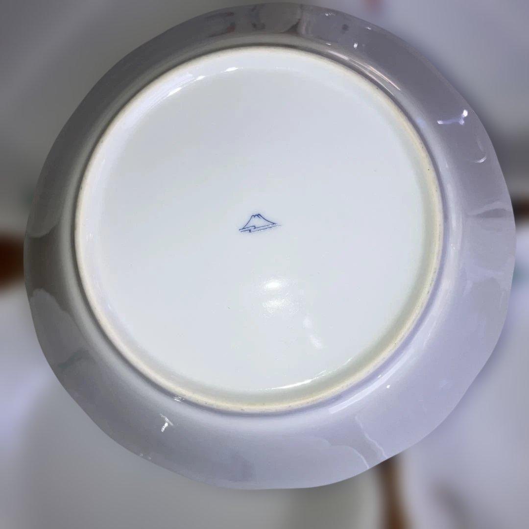 深川製磁 蝶紋様柄 深皿10客揃