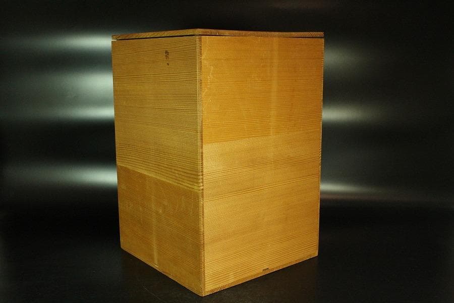 中国美術 色絵粉彩 山水画 題詞 瓶 景徳鎮 書 在銘(K-YC686)