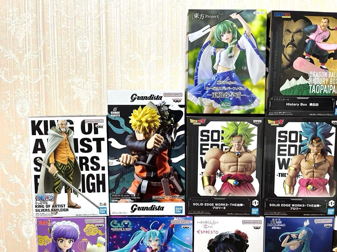 お得価格！ワンピース ドラゴンボール 新作プライズフィギュアあり13点まとめ売り