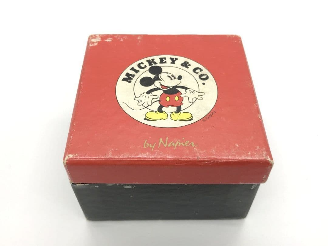 ディズニー ■ ミニーマウス ブローチ レトロ バルーン Napier ネイピア