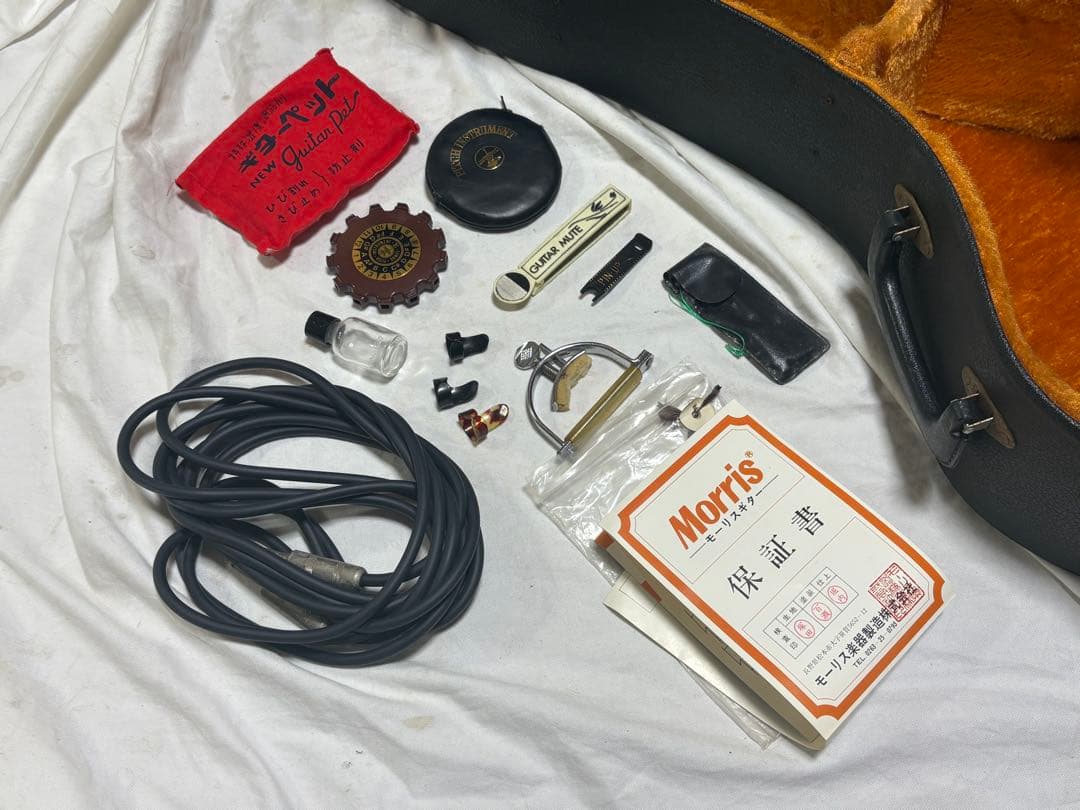 Morris 12弦ギター　B-30 保証書とハードケース付き1923-10-1