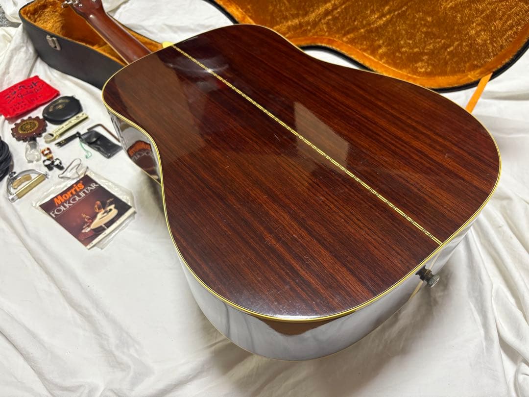 Morris 12弦ギター　B-30 保証書とハードケース付き1923-10-1