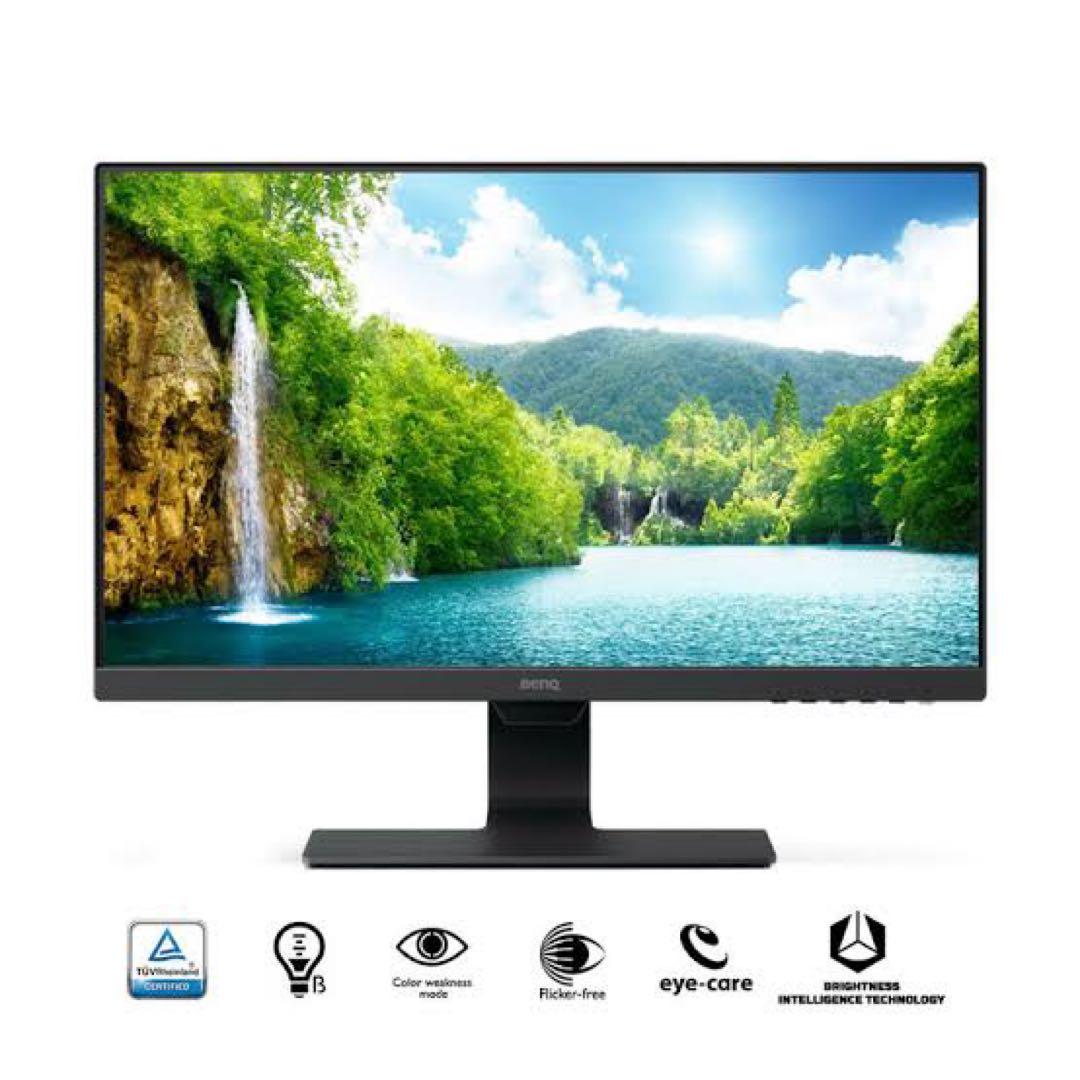 【美品】BenQ GW2480 27インチモニター　縦横回転可能
