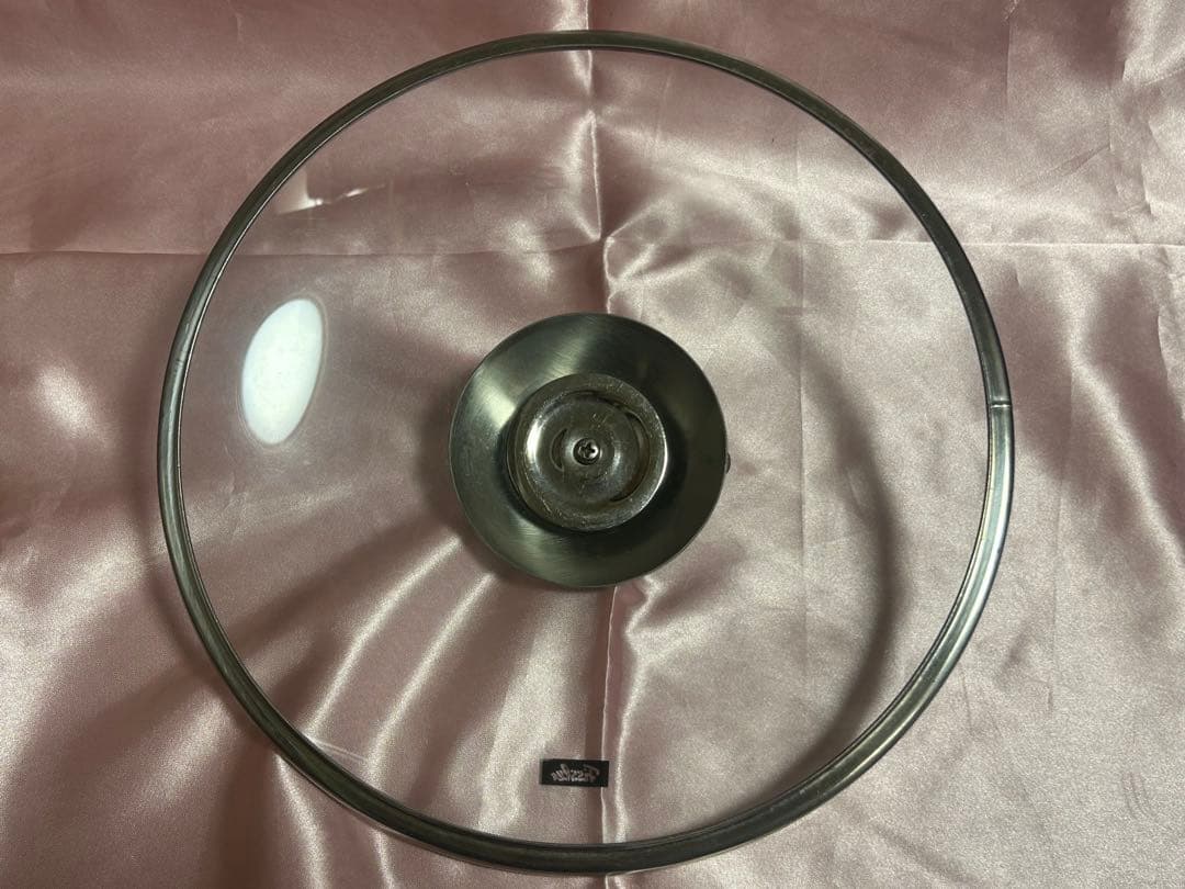 フィスラー 24cm ステンレス製両手鍋 ガラス蓋付き