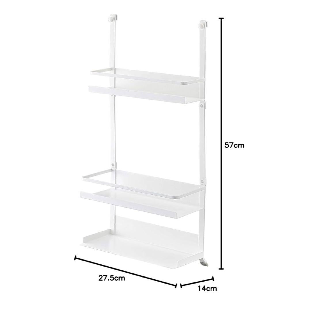 さすが山崎実業さん！あると便利！調味料ラック＆洗濯機横マグネットラックセット
