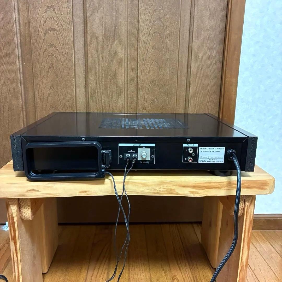 【動作品】SONY/ソニー FM/AMチューナー　ST-S333ESX Ⅱ