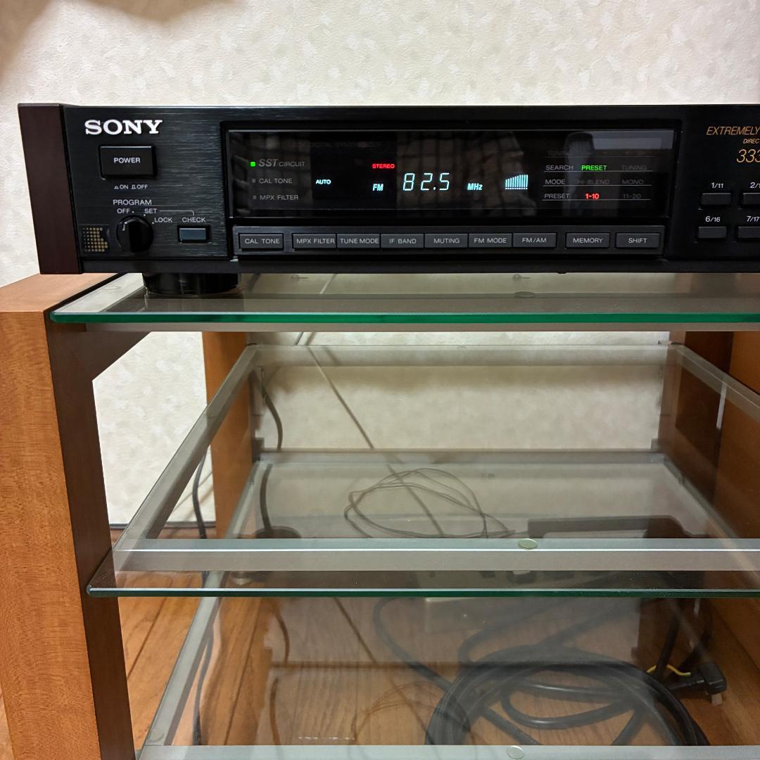 【動作品】SONY/ソニー FM/AMチューナー　ST-S333ESX Ⅱ
