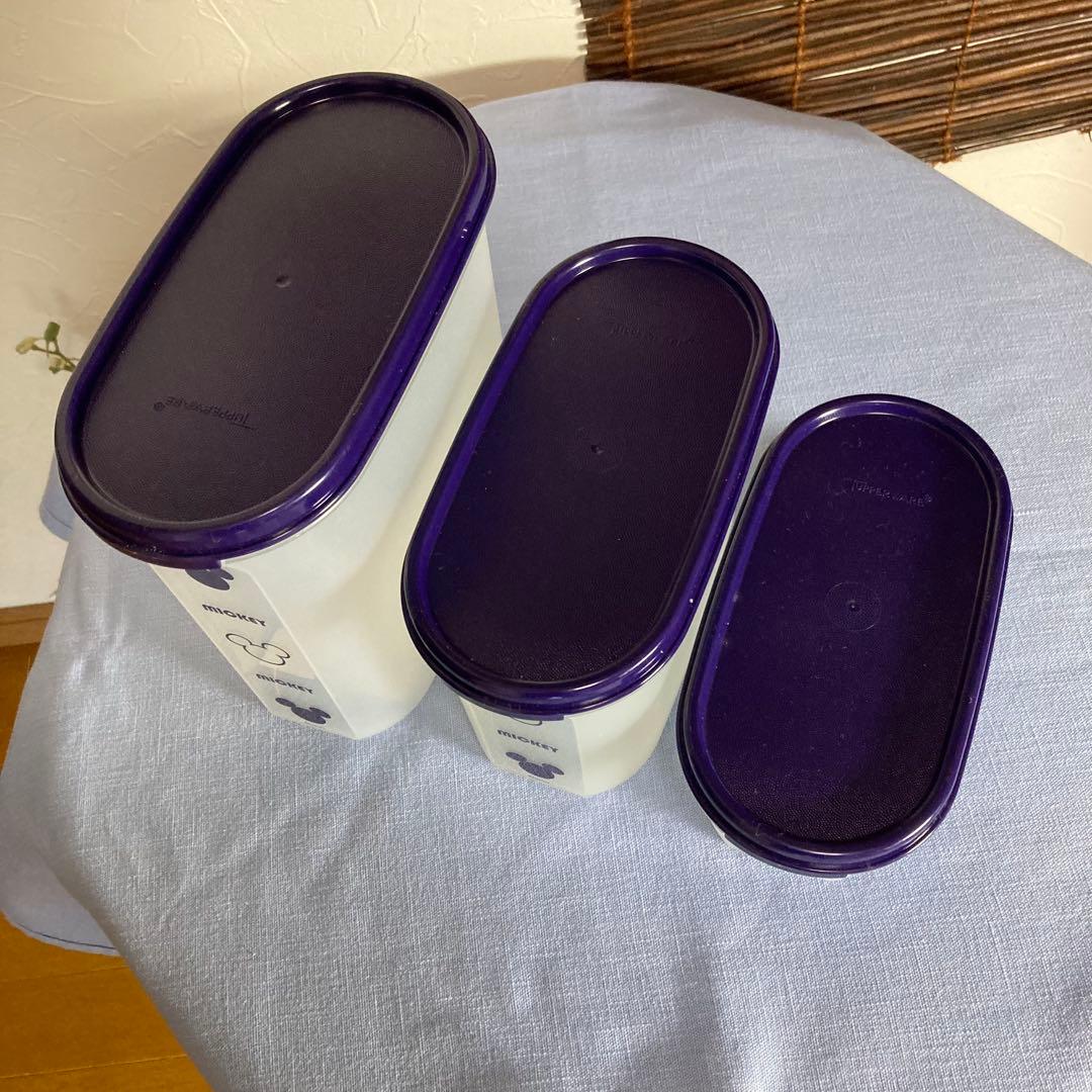 タッパーウェア ディズニー MMだ円 セット　ミッキー