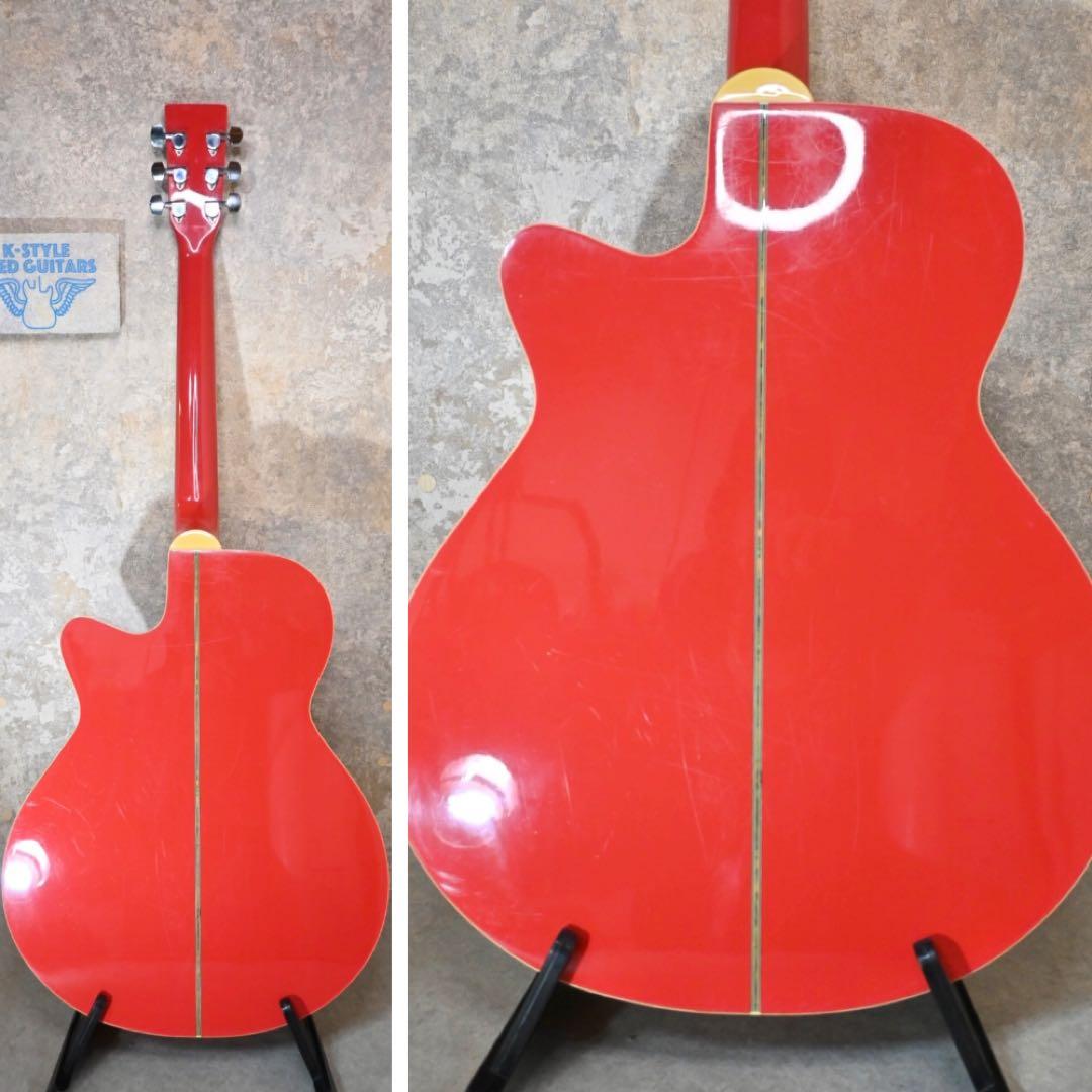 【整備済み】Stafford SF-180-RD スタッフォード 赤ギター