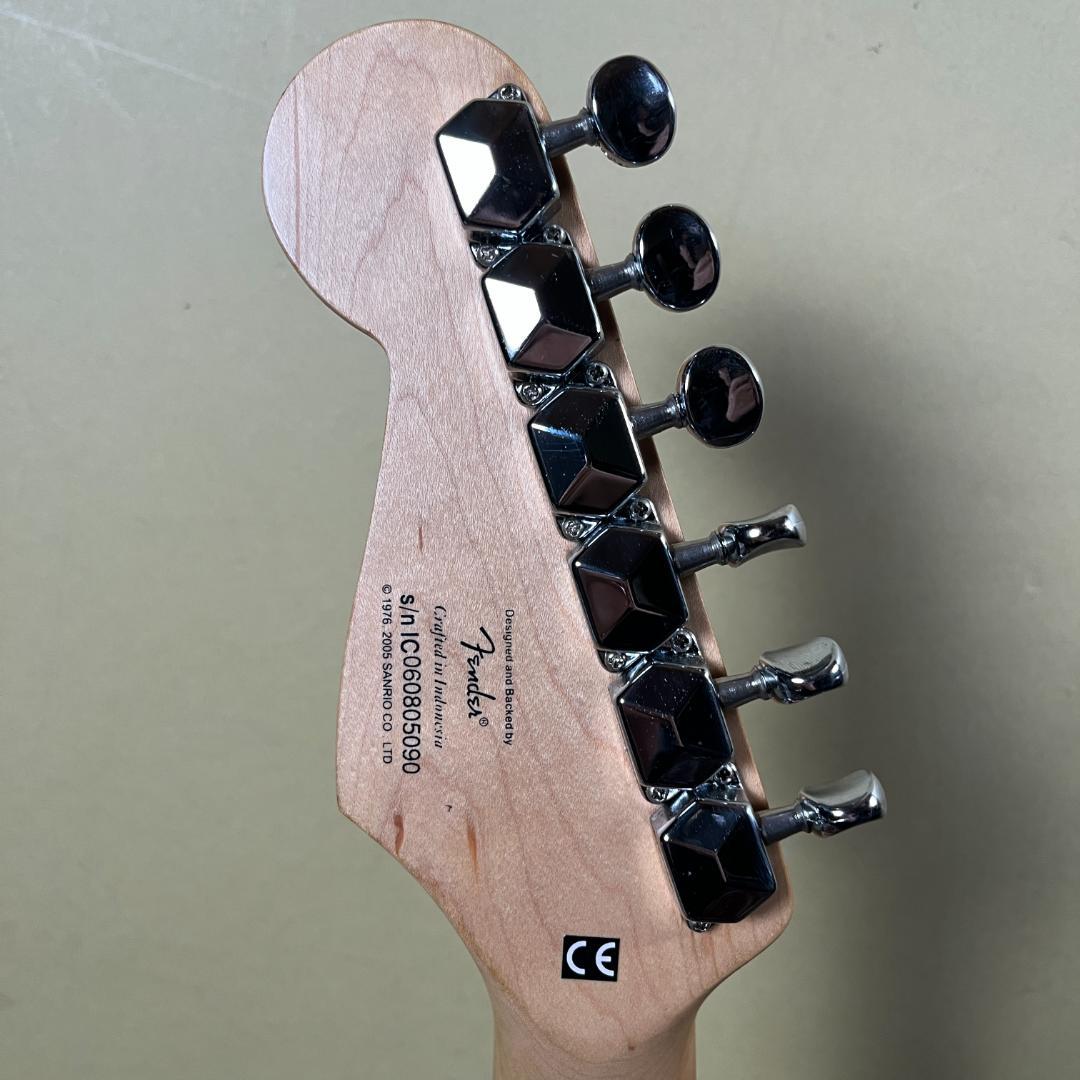 ギター Squier Hello Kitty Mini Stratocaster BLK