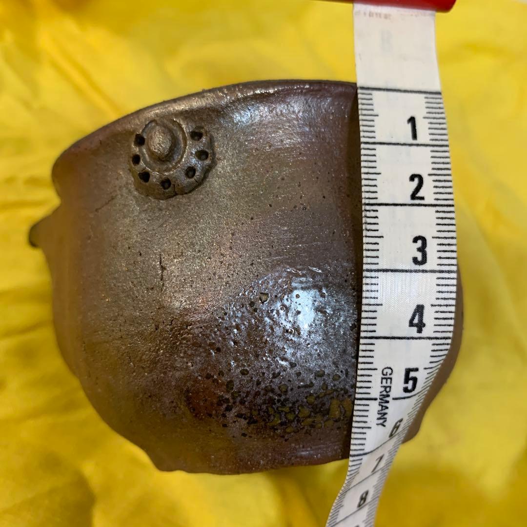 備前焼　宝瓶　桐箱入　未使用　煎茶器