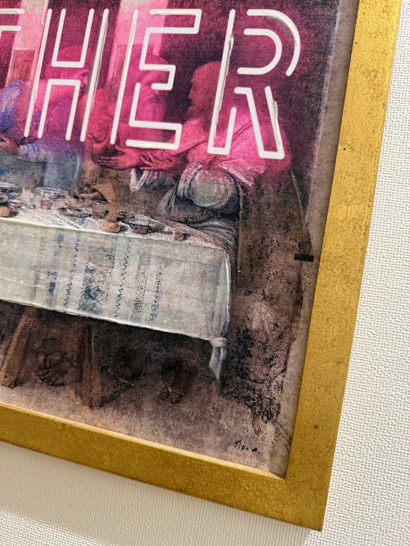 Francfranc COME TOGETHER アートボード　最後の晩餐