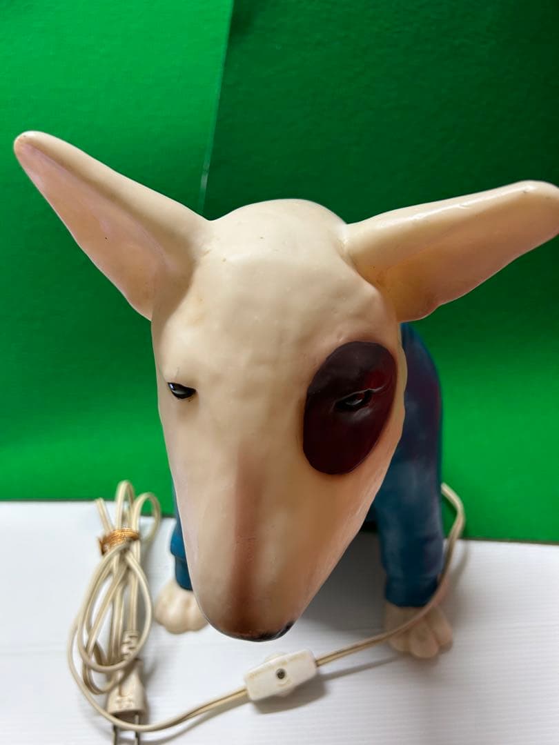 ★ROXY★BUD LIGHT ブルテリア　バド犬　店頭用　ランプ　ソフビ