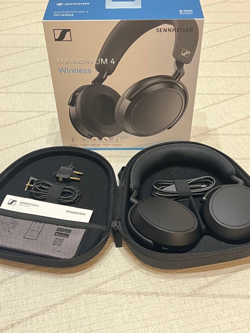 美品 SENNHEISER MOMENTUM 4 Wireless ノイキャン