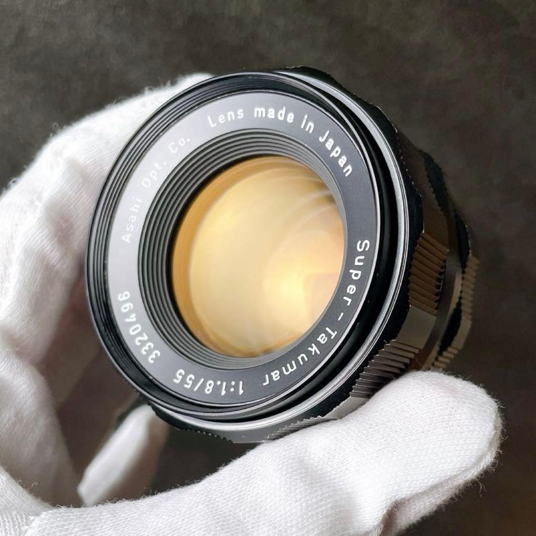 【光学美品】 Super Takumar 55mm f1.8 M42 清掃済
