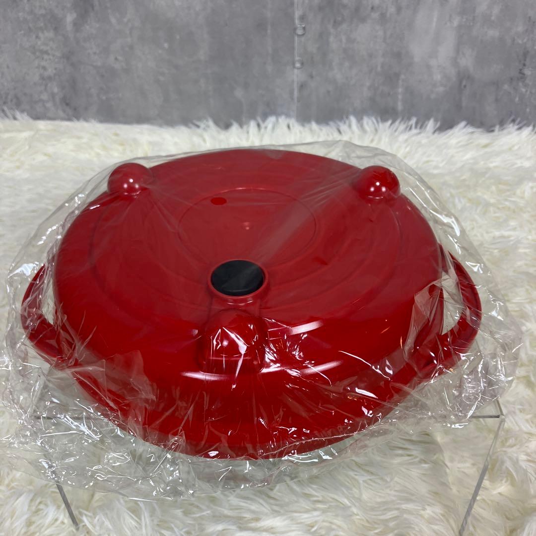 レンジメイト　プレミアム　電子レンジ調理器具 　赤色