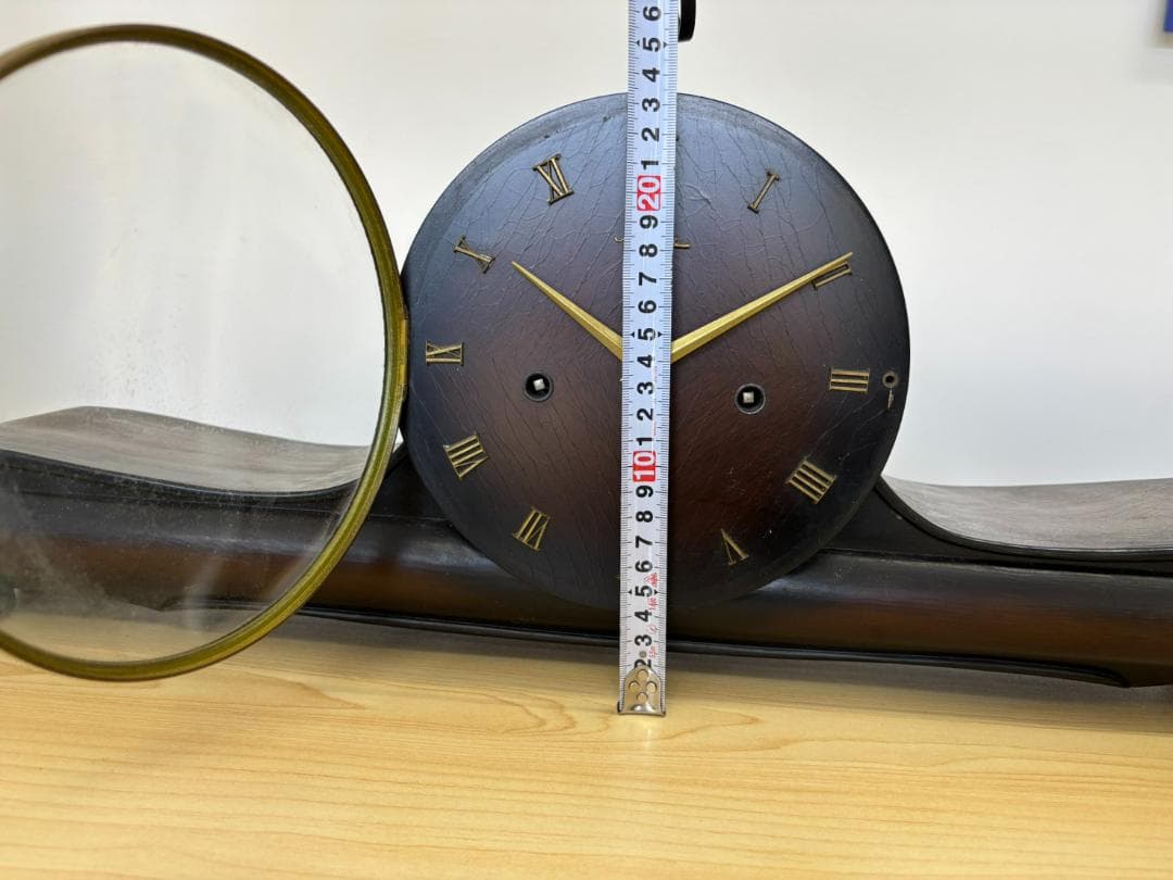 Mauthe アンティーク置き時計 ドイツ製 ジャンク品 インテリア レトロ