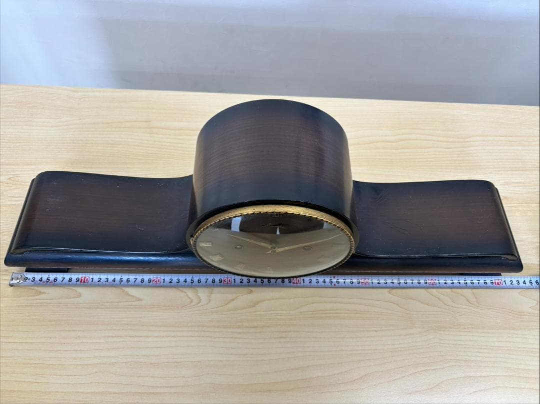 Mauthe アンティーク置き時計 ドイツ製 ジャンク品 インテリア レトロ