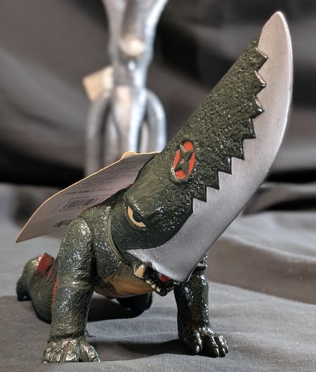 ギロン＆バイラス 昭和ガメラ登場怪獣（バンダイ）タグ付ソフビフィギュア２体セット