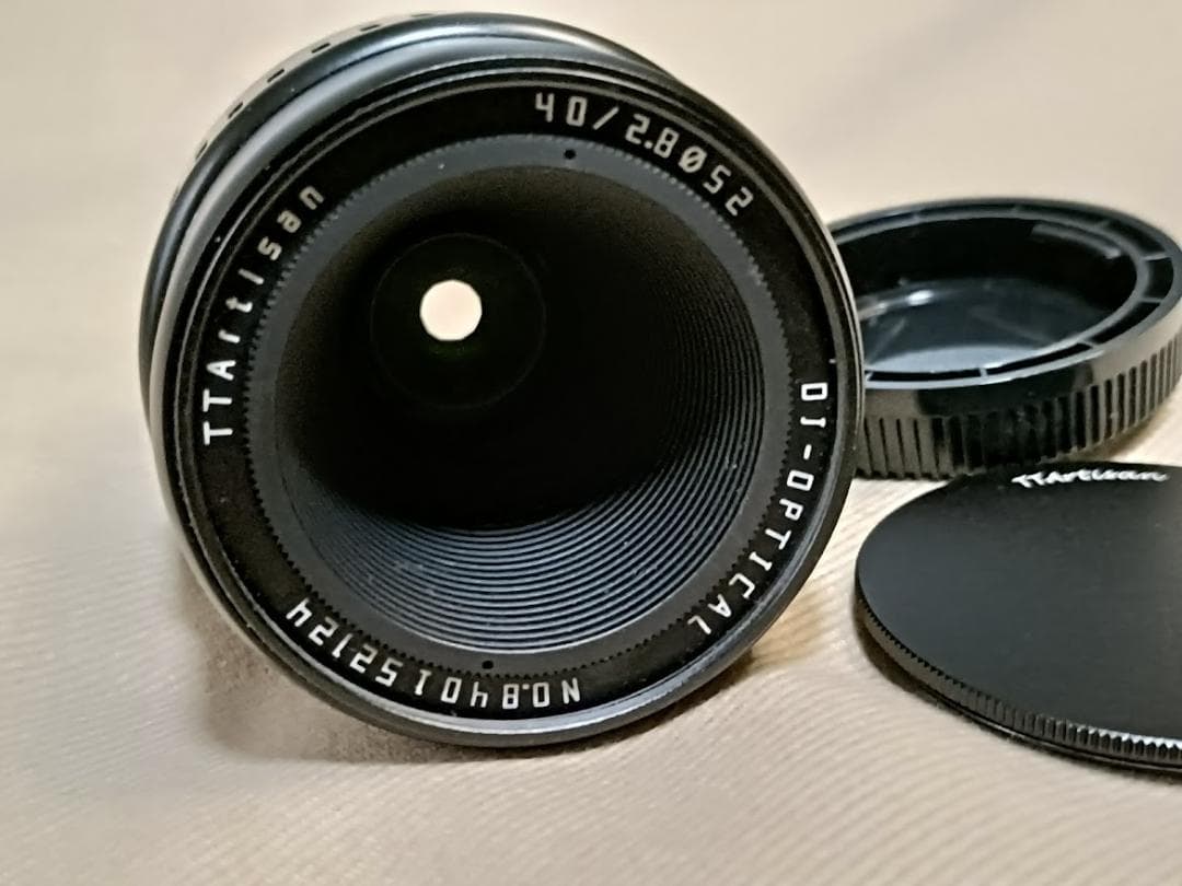 TTArtisan 40mm F2.8 MACRO m4/3マウント