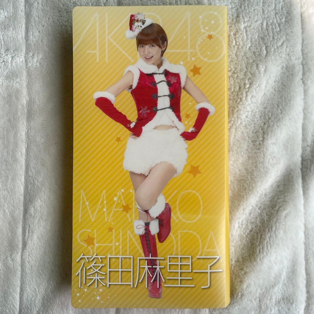 【激レア】 篠田麻里子サンタ衣装写真ケース 大量 AKB メンバー写真 おまけ付
