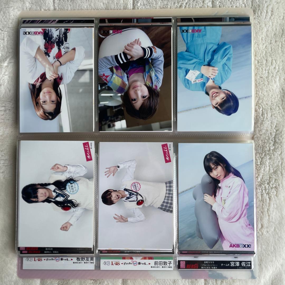 【激レア】 篠田麻里子サンタ衣装写真ケース 大量 AKB メンバー写真 おまけ付