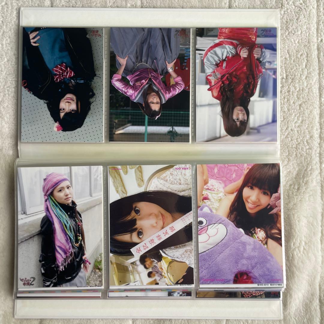 【激レア】 篠田麻里子サンタ衣装写真ケース 大量 AKB メンバー写真 おまけ付