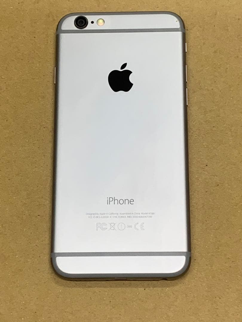 Apple iPhone 6 スペースグレー 本体 バッテリー新品100%