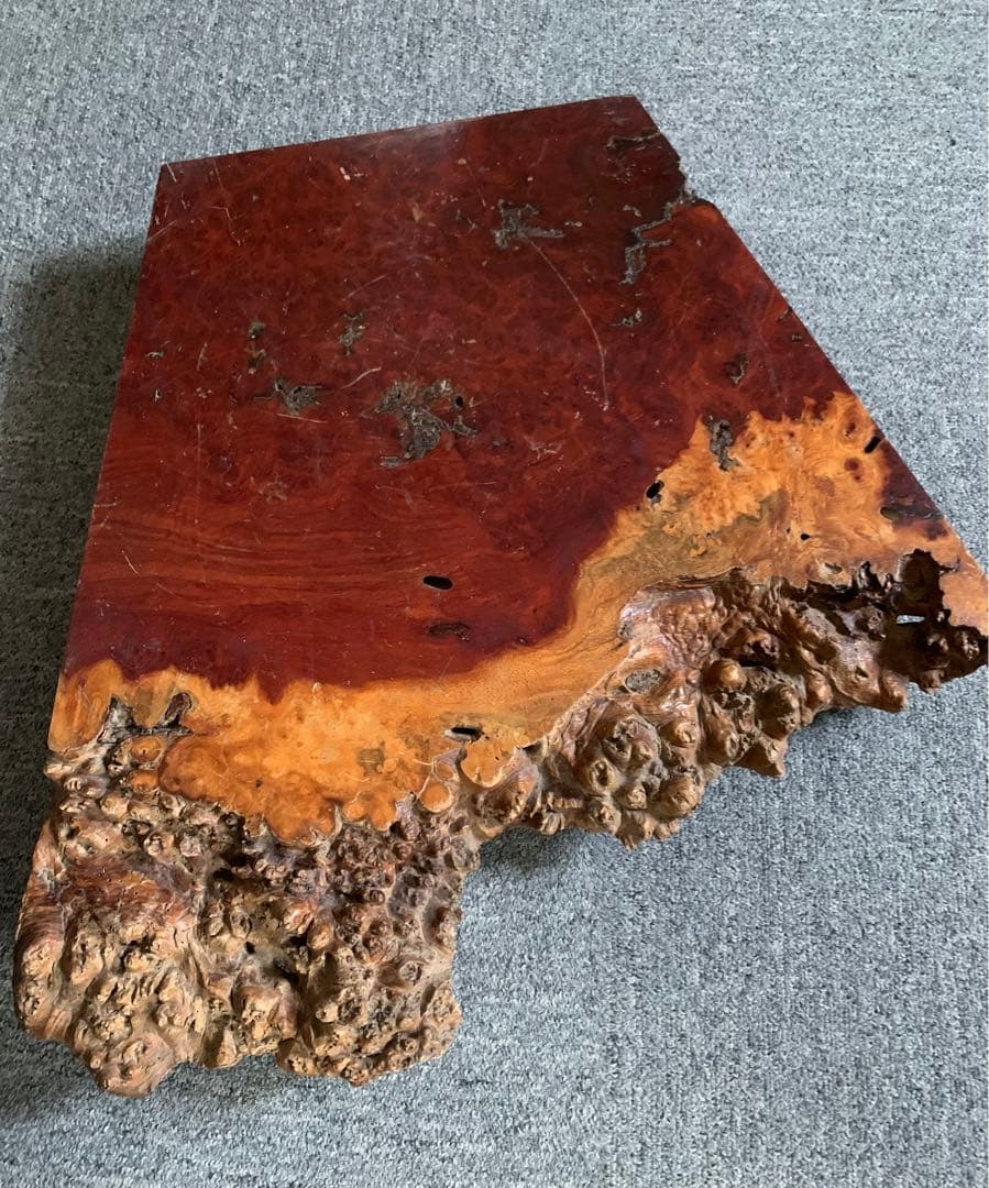 花梨　花台　銘木