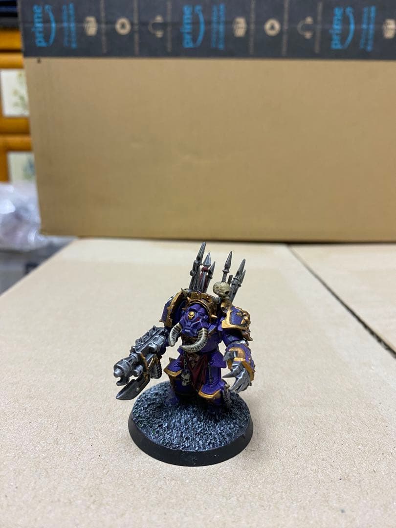 ウォーハンマー　塗装済み　Chaos Terminator Squad