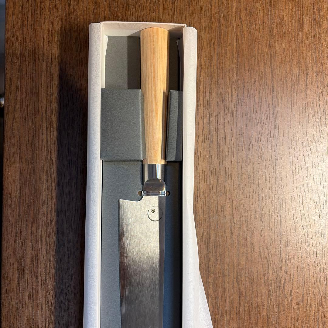 橋本幹造　両刃包丁　刺身