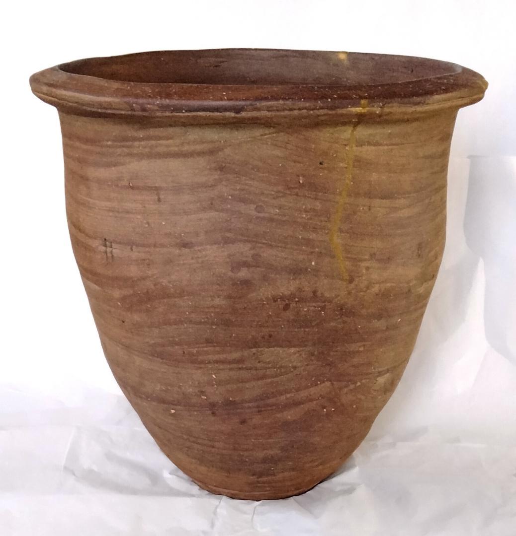 甕 素焼き スズメ蜂の巣模様 エリー242